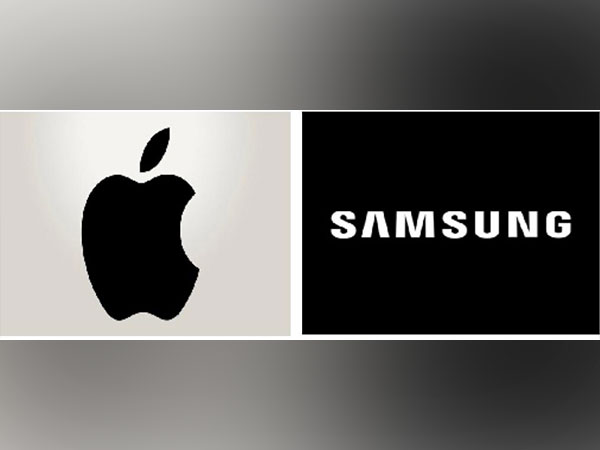 Samsung and Apple (Image source: X)