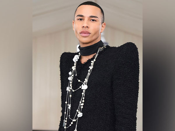 Olivier Rousteing, creative director of Balmain (Image source: Instagram)