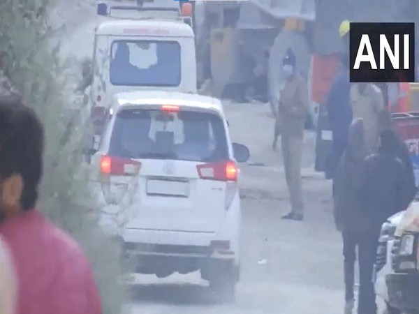 Gen VK Singh arrives at Uttarkashi tunnel site (Photo/ANI)