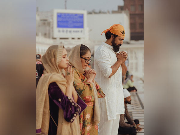 Sanya Malhotra, Meghna Gulzar, Vicky Kaushal (Image source: Instagram)