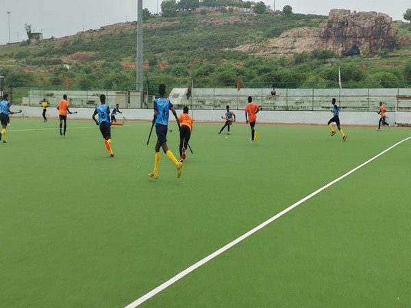 Players in action during Hockey India Junior and Sub-Junior Academy Championship 2023 (Image: HI)