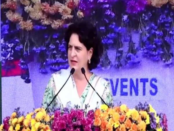 Congress leader Priyanka Gandhi Vadra (Photo/ANI)