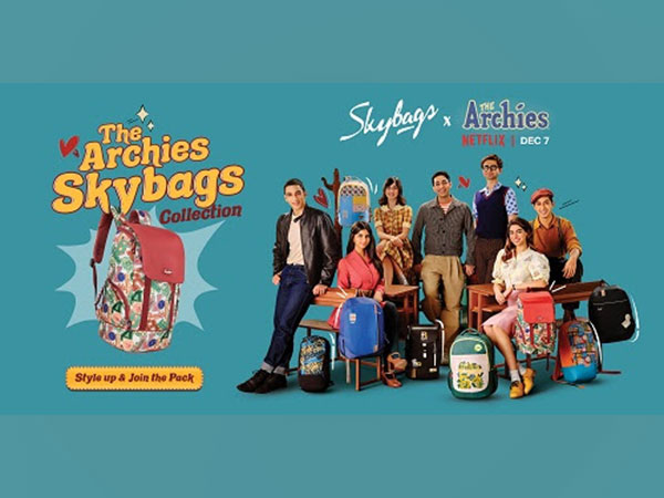 Skybags Unveils Exclusive 'Skybags x The Archies' Backpack Collection