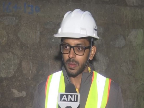 Geophysicist GPR survey team member B Chendhoor (Photo/ANI)